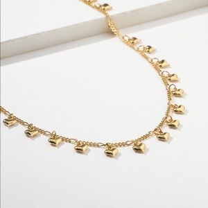Vanessa Mooney The Genie Hearts Chain Necklace